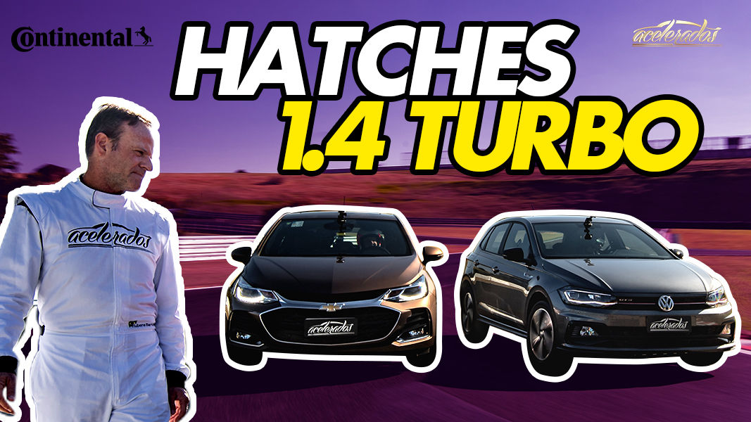 Volta Rápida Acelerados: Hatches 1.4 turbo - Parte 1