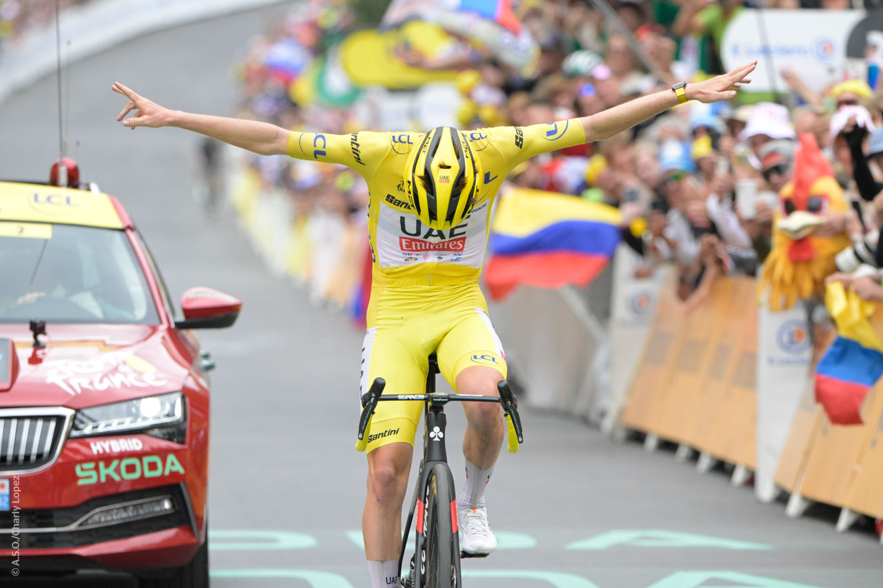 19/07/2024 - Tour de France 2024 - Étape 19 - Embrun / Isola 2000 (144,6 km) - POGACAR Tadej (UAE TEAM EMIRATES)