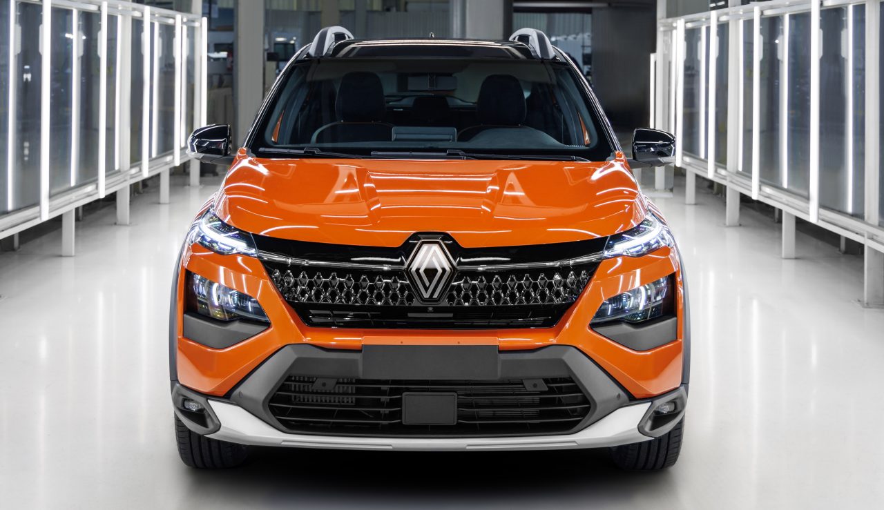 (foto Renault Kardian com pneu original Continental)