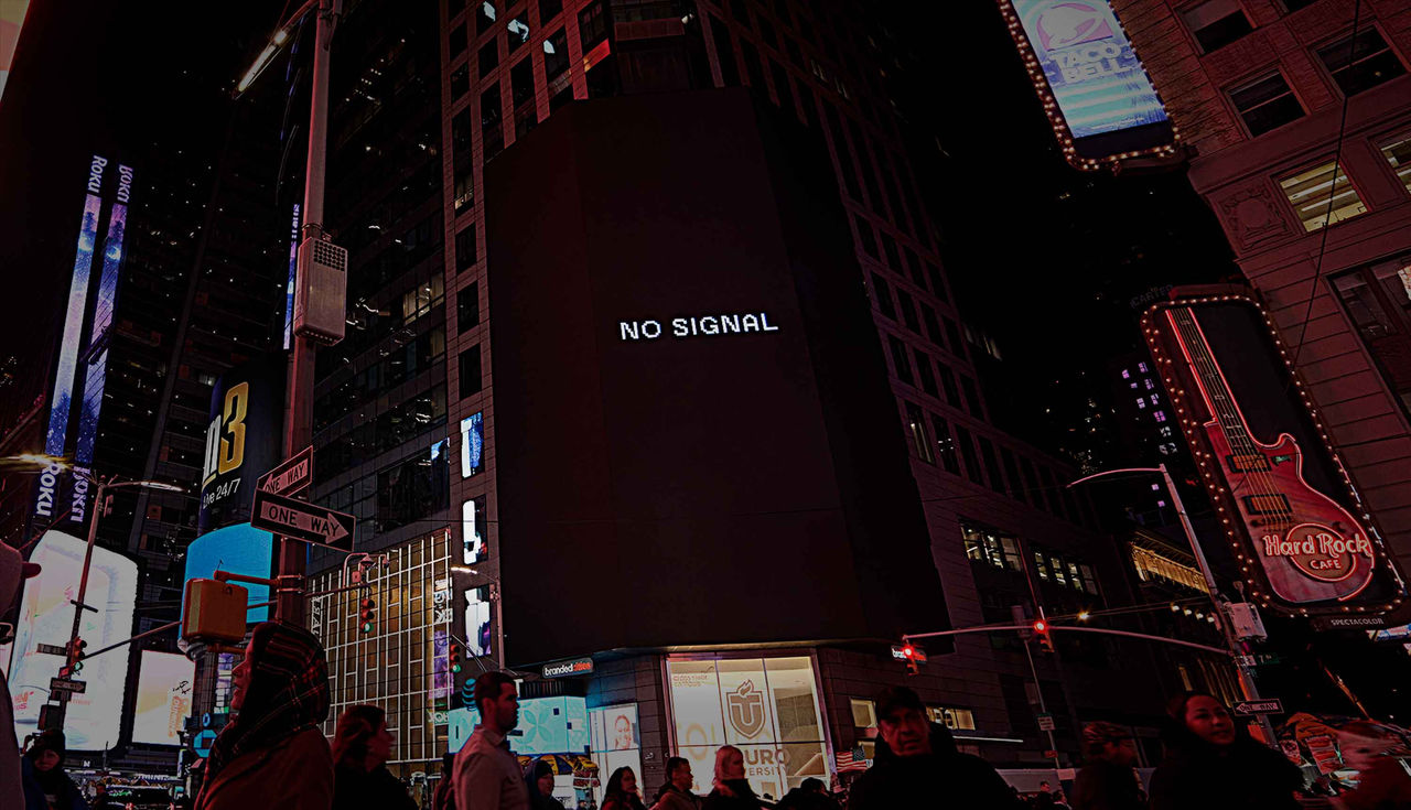 (Apagão Continental na Times Square)