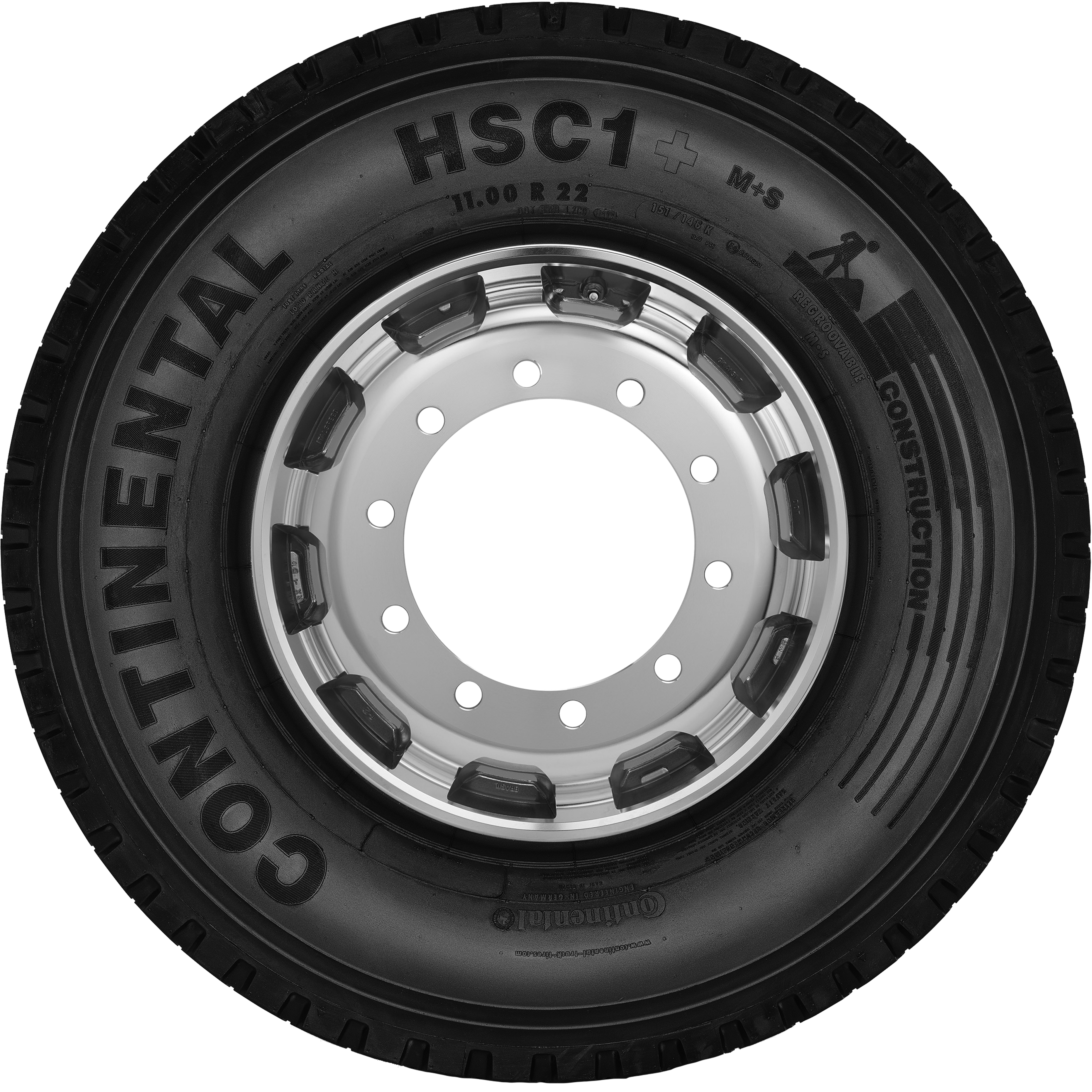 (foto do pneu HSC1+ 11.00 R22)