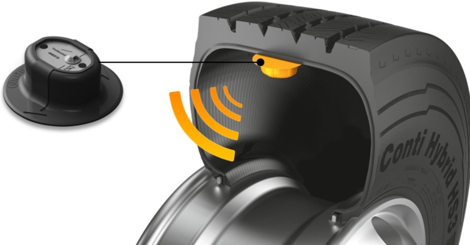 (sensor de pneu Continental)