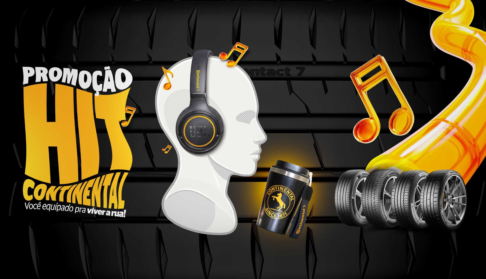 (Promoções em pneu: Hit Continental)