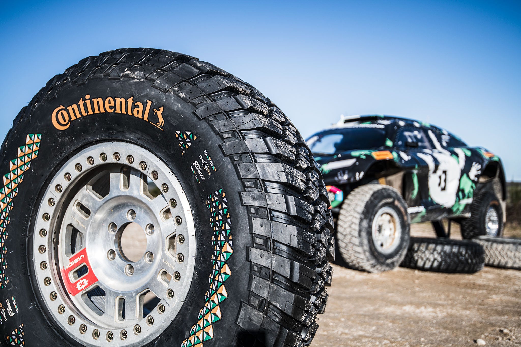 New Extreme E continental tire