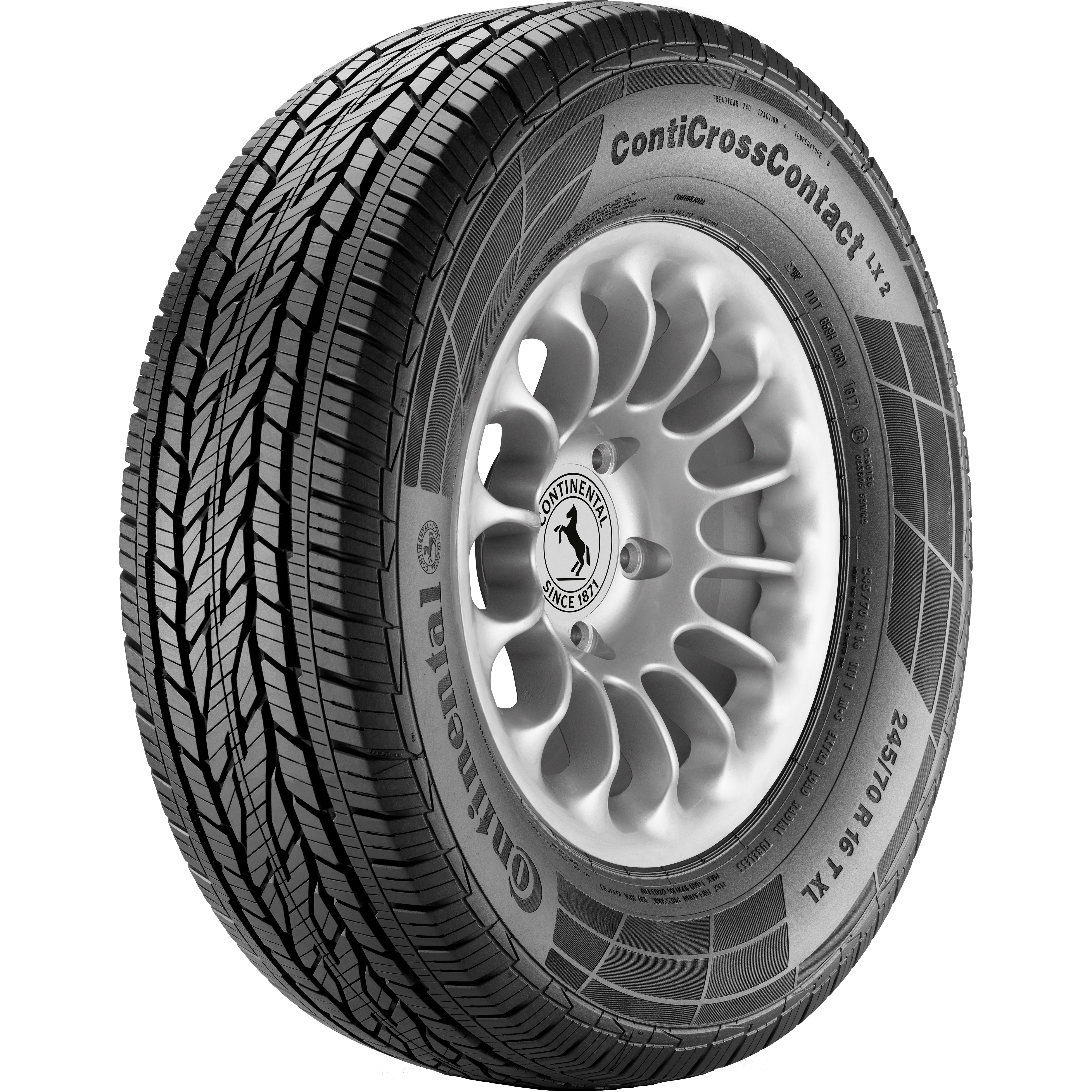 (foto do pneu para Ford Ranger - ContiCrossContact LX 2)