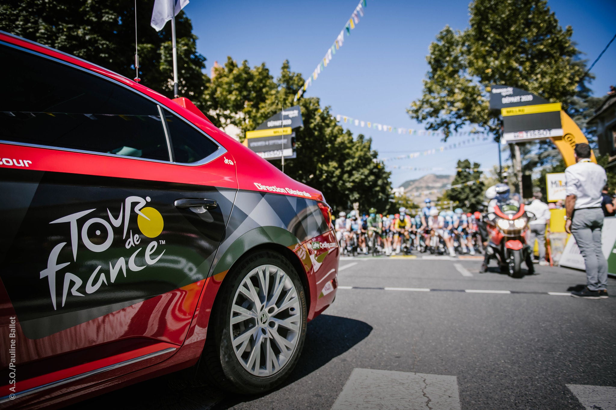 Patrocinador Continental do Tour de France em todas as etapas