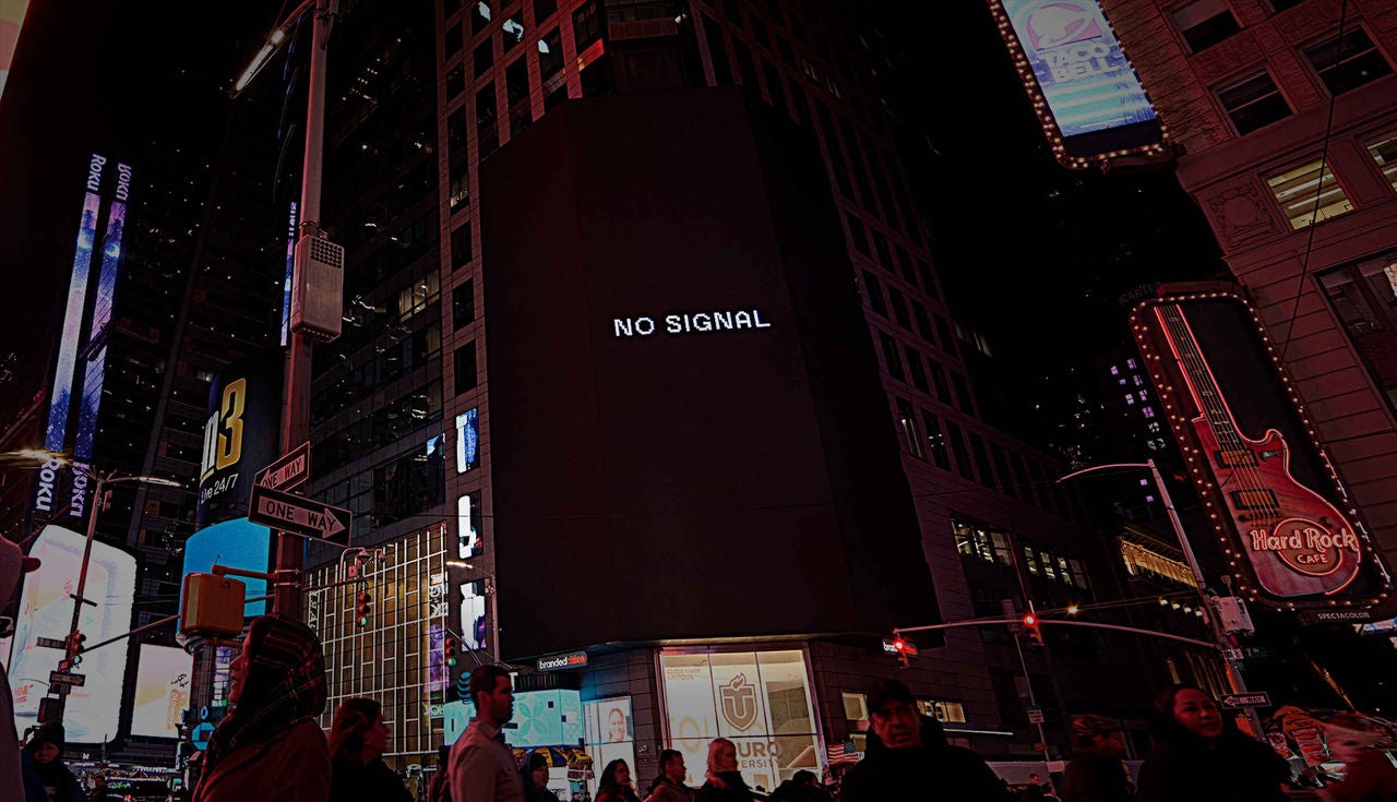 (Apagão Continental na Times Square)