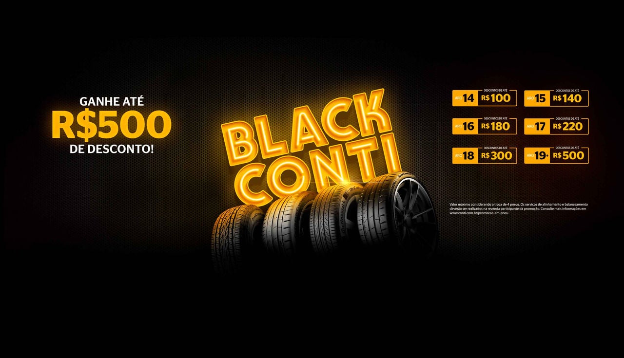 (Arte Campanha Black Firday Continental 2025 - Black Conti)