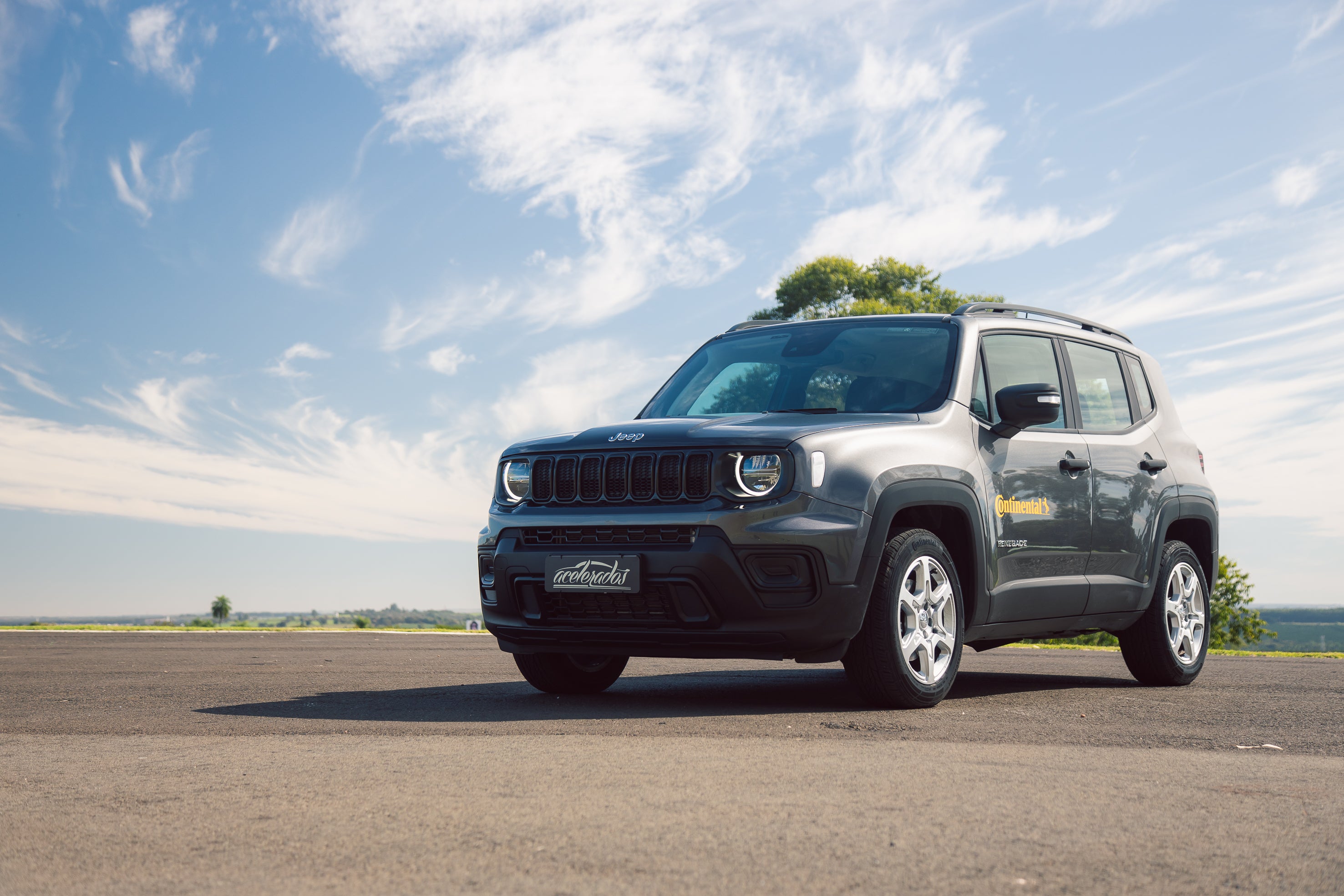 Pneu do Jeep Renegade Continental Pneus