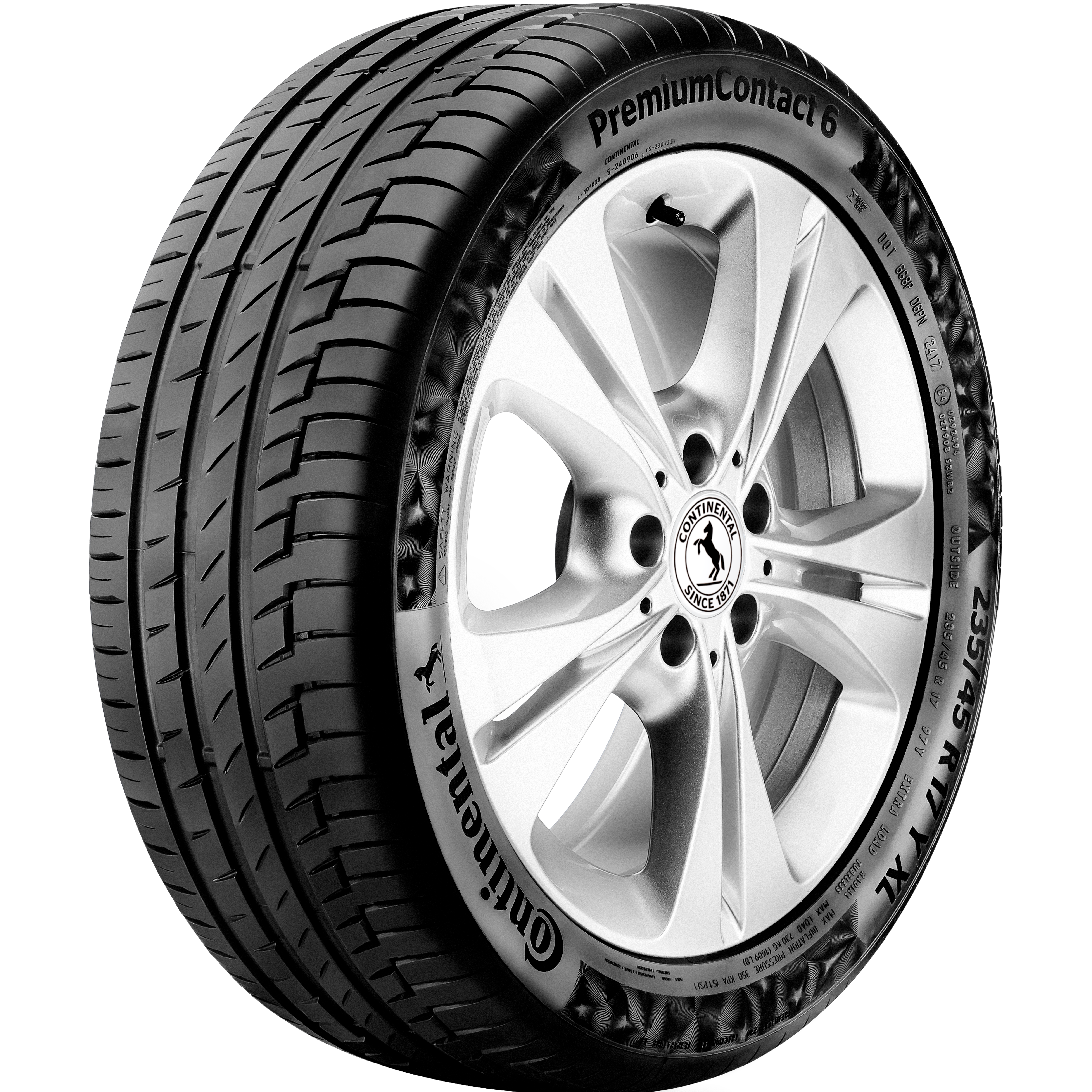 (foto do pneu para Ford Fusion - PremiumContact 6)