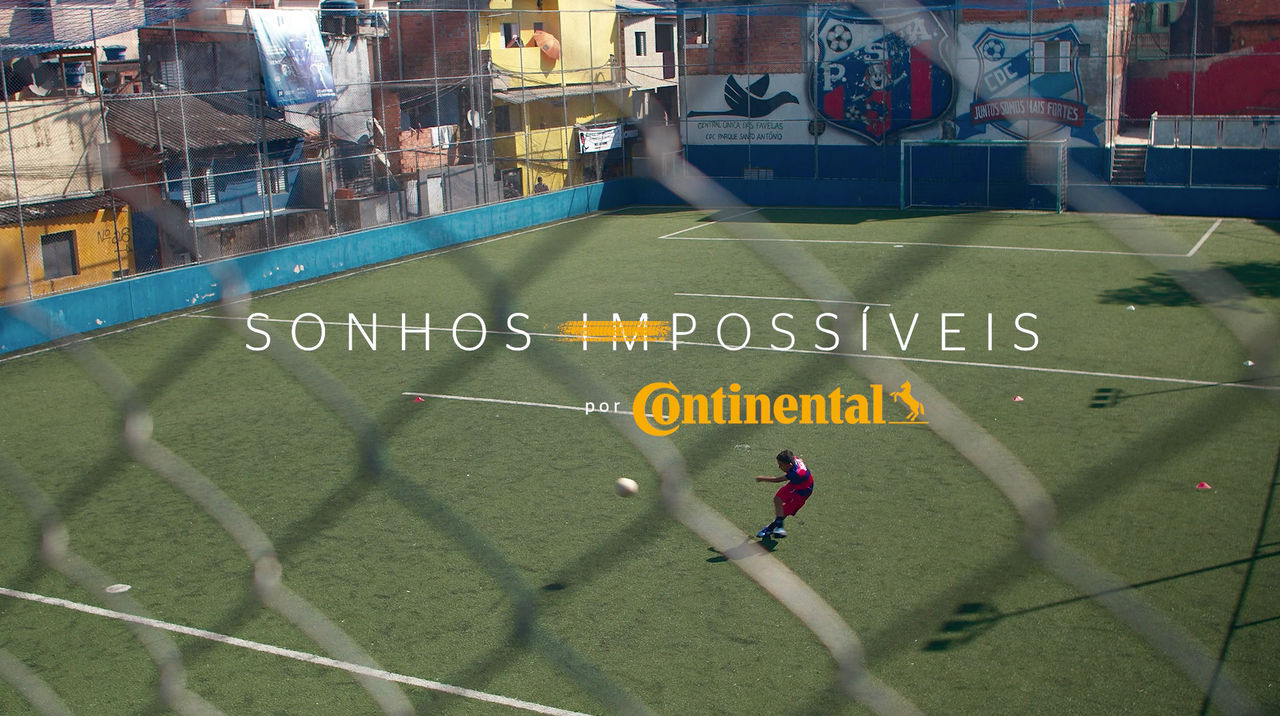 Formiga e Continental Pneus inspiram atletas mirins que sonham em jogar futebol