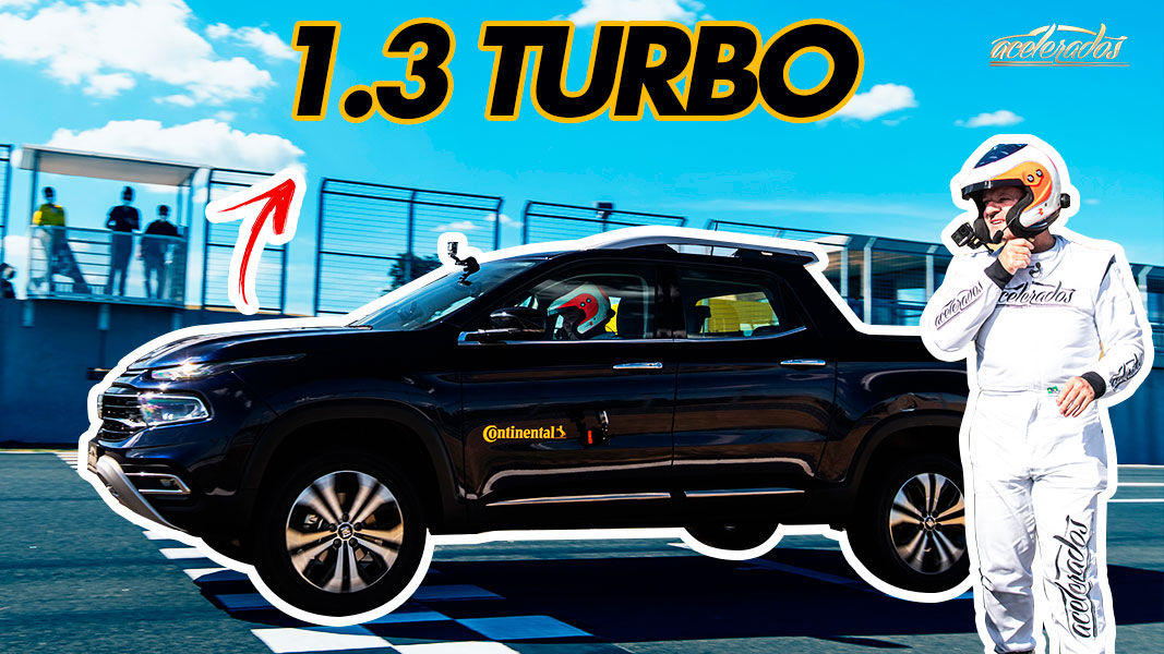 Volta Rápida: Nova Fiat Toro Volcano T270 (Turbo Flex)