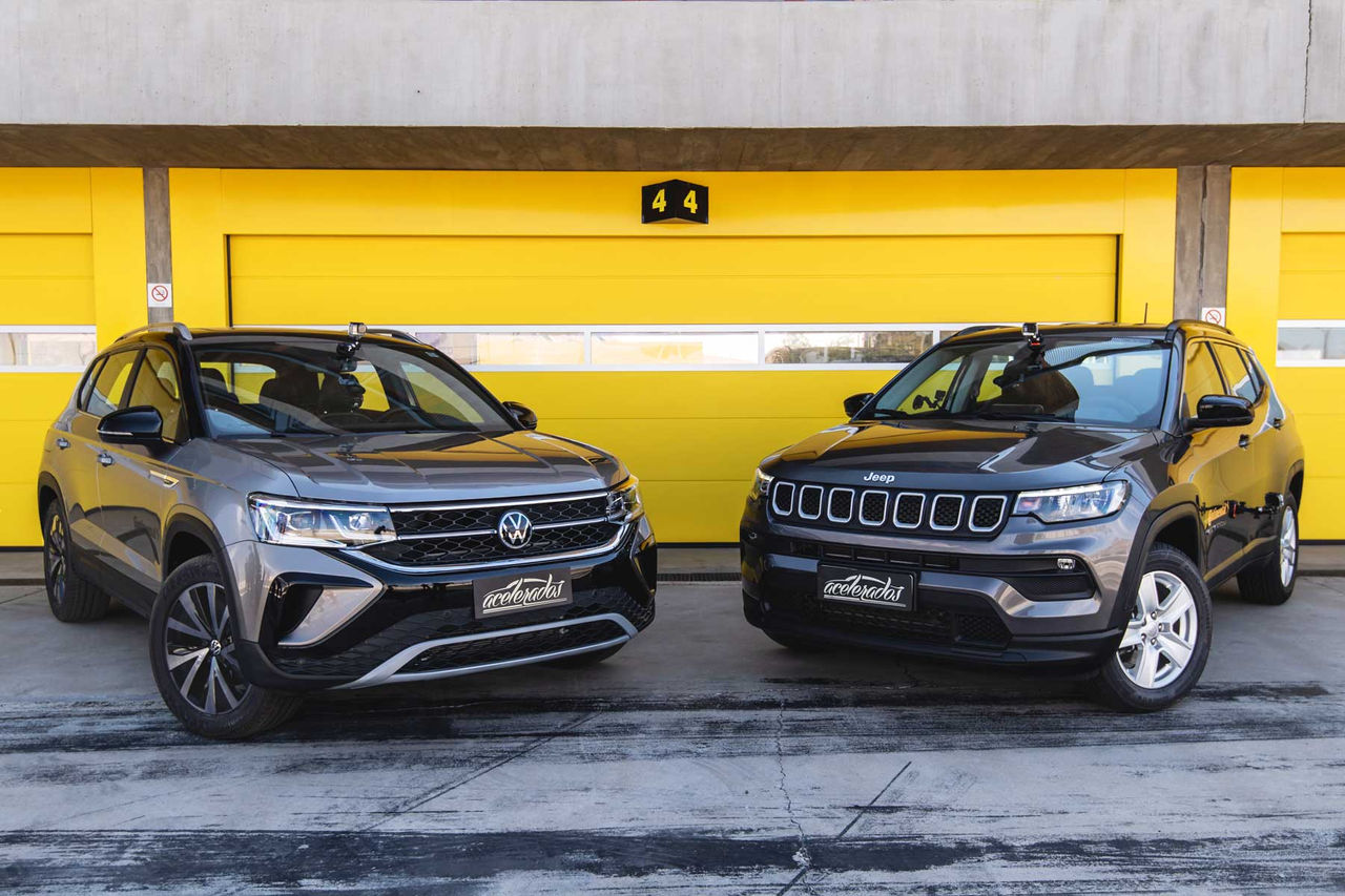 Volta Rápida: VW Taos x Jeep Compass