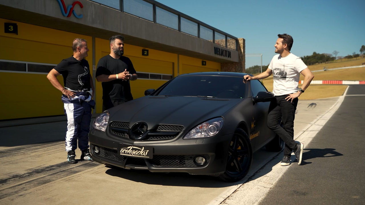 Volta Rápida: Mercedes SLK 200 do Igor 3k do Flow