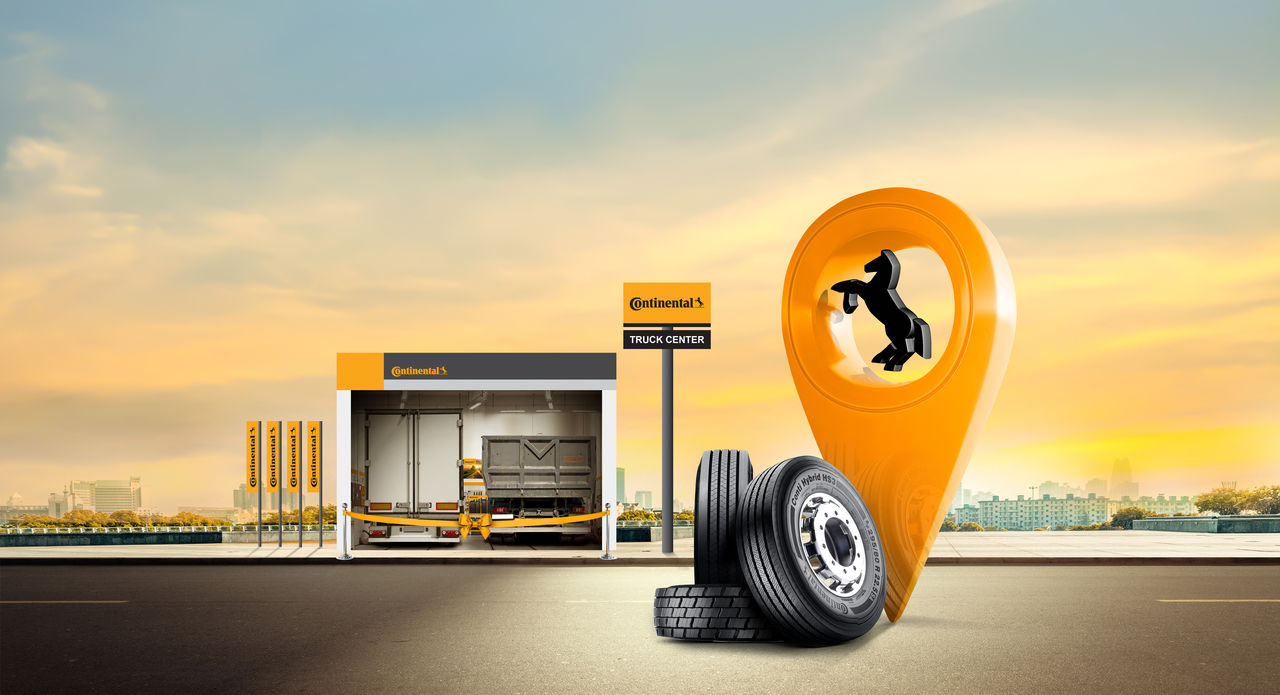 Onde encontrar Truck Center ContiConnect Continental