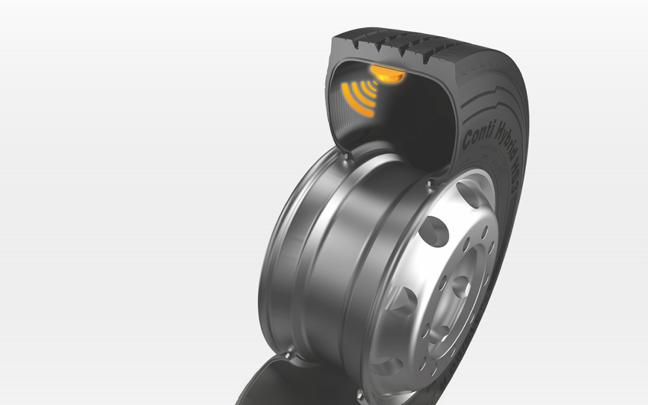 How we make tires intelligent Tire sensor by intelligent tire