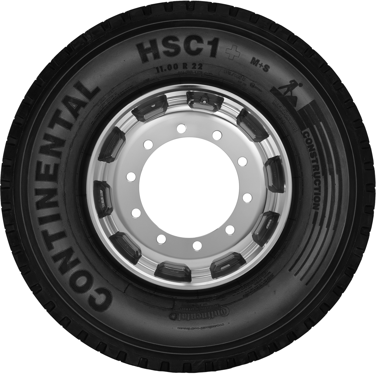 (foto do pneu HSC1+ 11.00 R22)