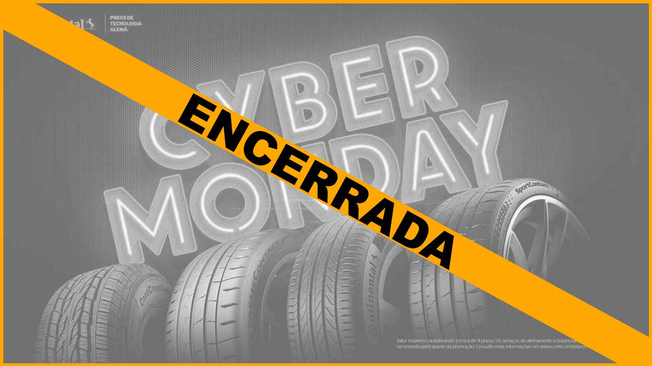 (Promoção Cyber Monday Continental Encerrada)